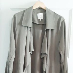 Army green light weight jacket